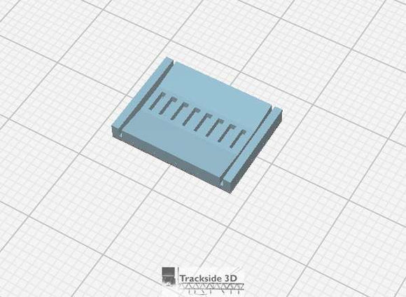 T3D-002-007 - Sloped Catchpit with bar type grate