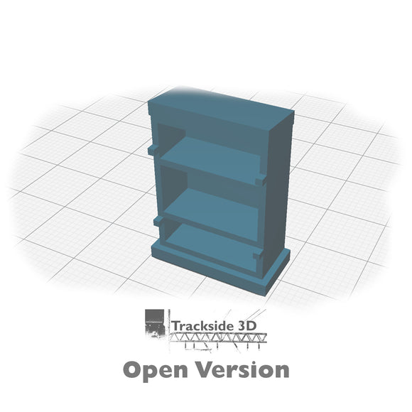 T3D-002-004 Location Case - Large (BR - Slanted Top)