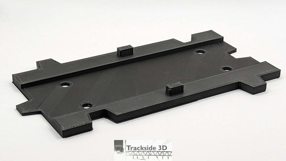 T3D-044-000 Straight Road with Interlocking Base S3 W75mm L150mm with Edge Connectors