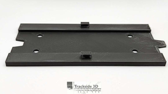 T3D-044-001 Straight Road with Interlocking Base S3 W75mm L150mm with Flush sides