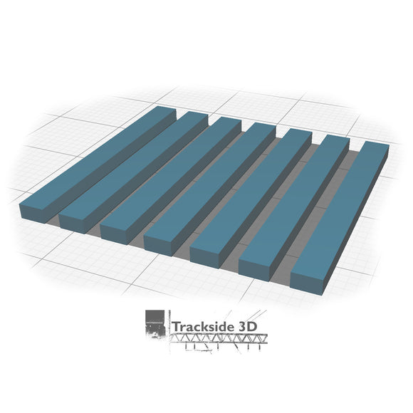 T3D-001-000 Sleepers Flat Design, Code 100 x 7