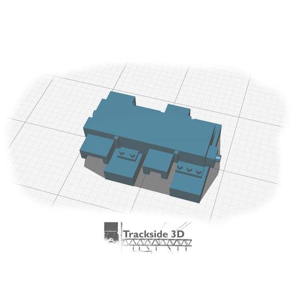 T3D-003-004 Point Machine - Style 63A on Sleepers
