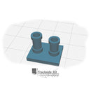 T3D-006-006 Chimney Pots - AB-004-2 with Stack Clip-1