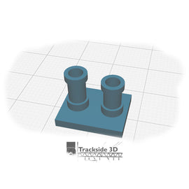 T3D-006-006 Chimney Pots - AB-004-2 with Stack Clip