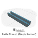 T3D-007-001 Cable Trunking 100mm C1.6-1
