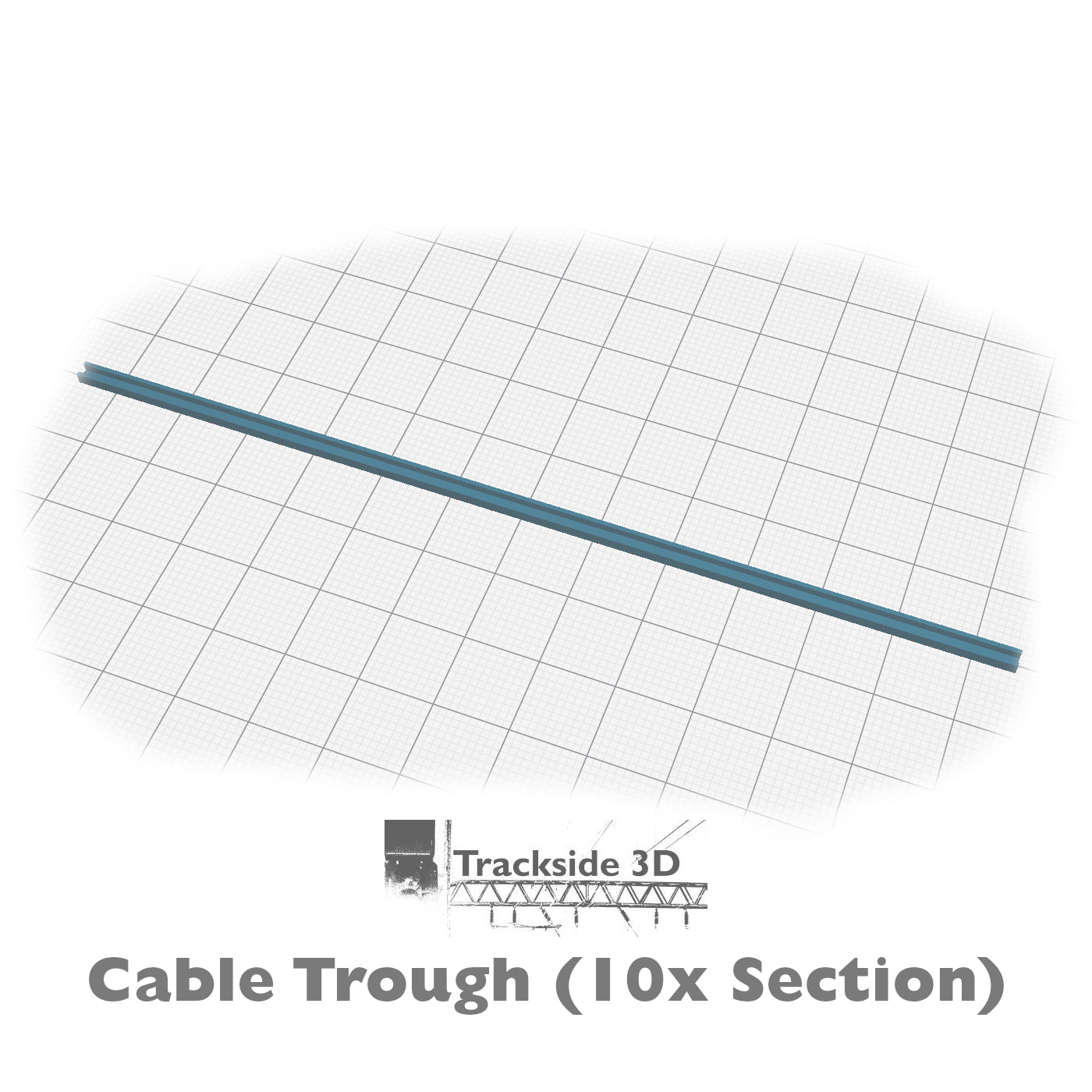 T3D-007-001 Cable Trunking 100mm C1.6