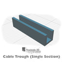 T3D-007-003 Cable Trunking 150mm C1.8-1