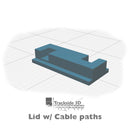 T3D-007-015 Cable Trunking 350mm C1.43 Cable Path Kit-5