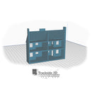 T3D-008-000 Railwayside Terrace - Low Relief House (Rear) Open Plan-2