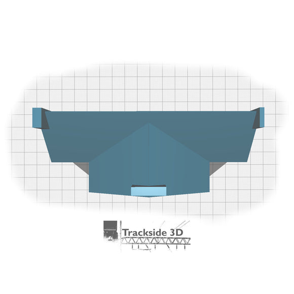 T3D-008-002 Railwayside Terrace - Low Relief House (Rear) 6 rooms