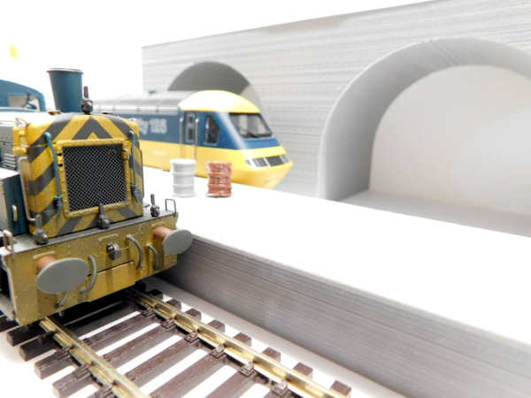 Final Product with HST and Class 03 Shunter